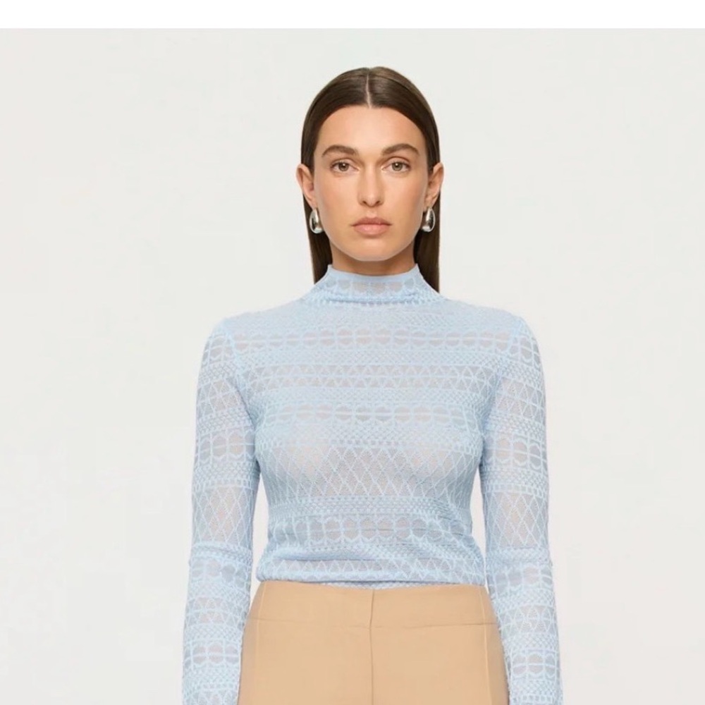 Clea Lace knit top